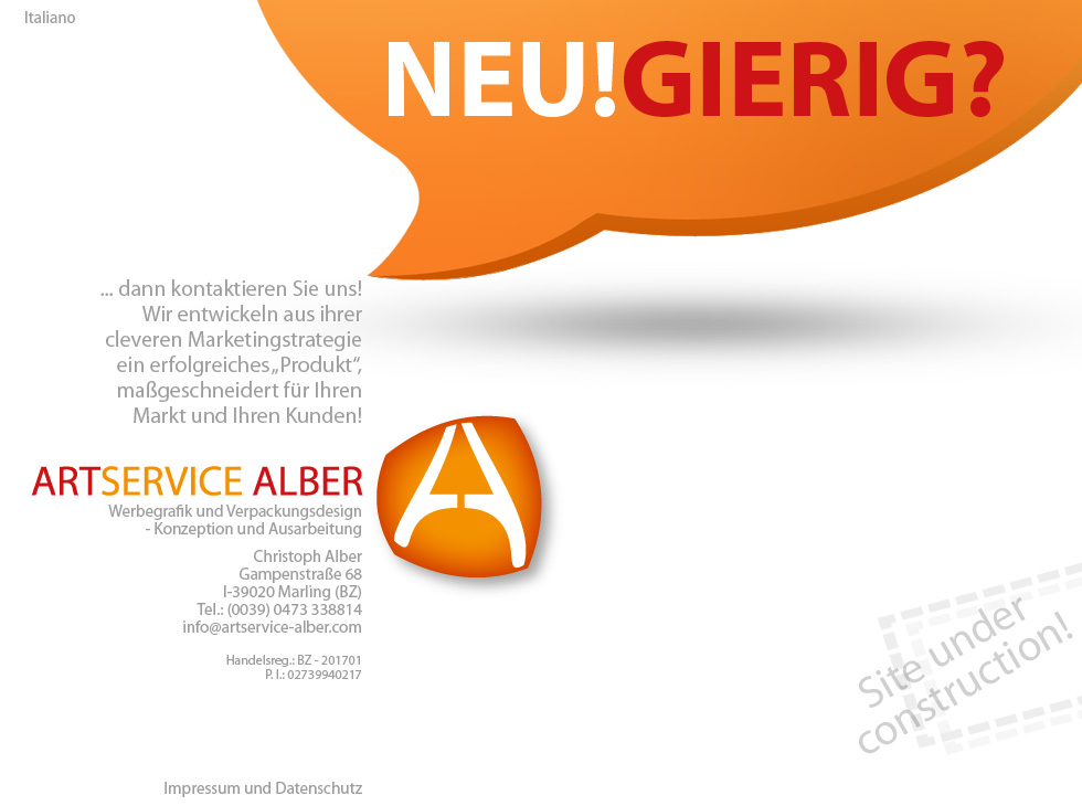 artservice alber - site under construciion